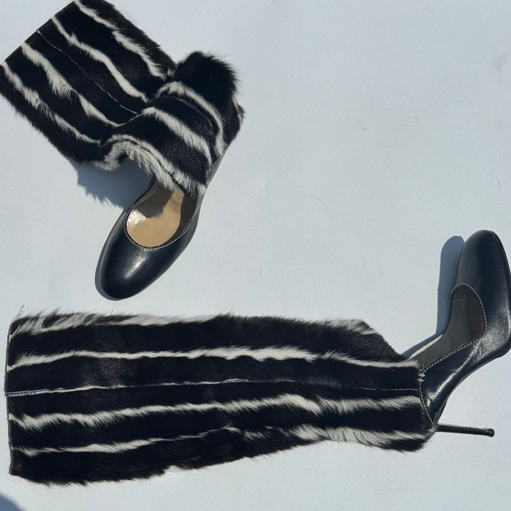GIVENCHY SUPER RARE FUR BOOT